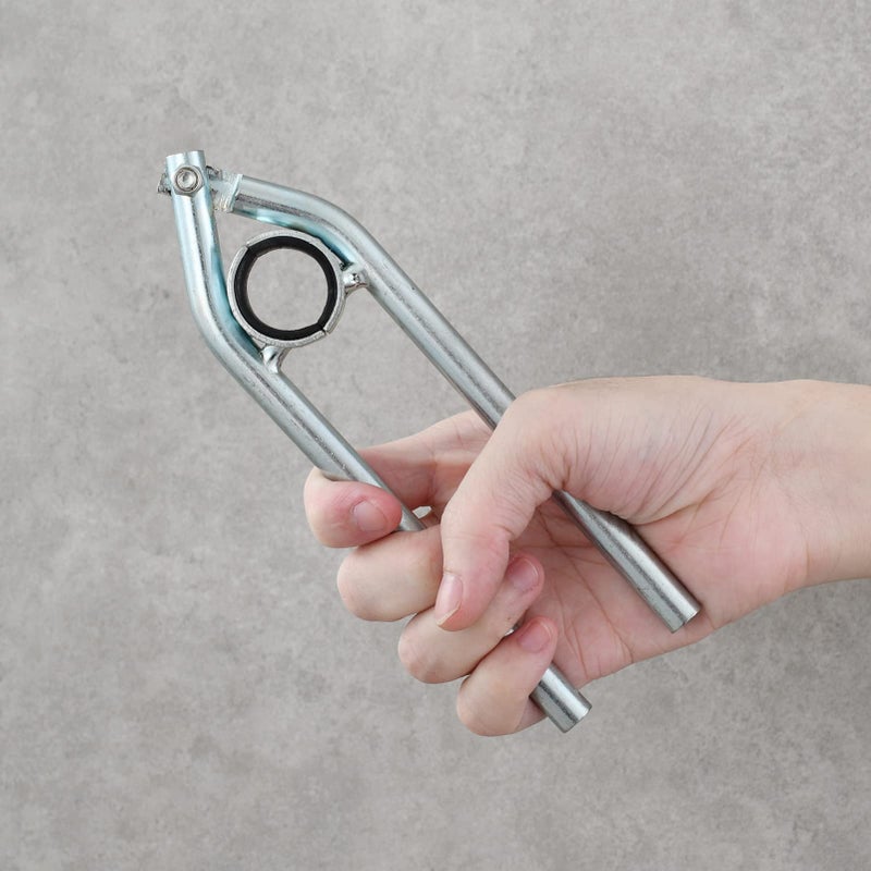 Tecmolog Faucet Aerator Key and Removal Tool Carbon Steel Cache Aerator Wrench for 21mm-28mm Faucet Aerator, Brushed Nickel, SBA031 - Image 5